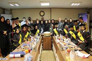 مراسم دانش‌آموختگی دانشجویان بین‌المللی رشته MBBS دانشگاه علوم پزشکی تهران برگزار شد